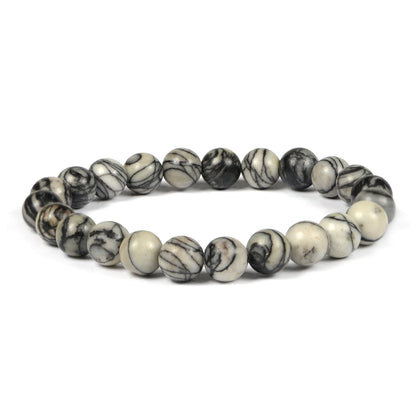 Picasso Jasper Crystal Bracelet | Natural Healing Gemstone Bracelet for Creativity & Transformation