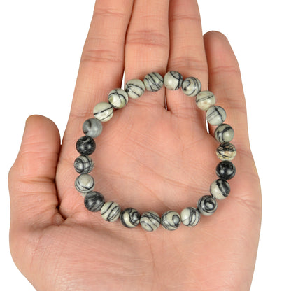 Picasso Jasper Crystal Bracelet | Natural Healing Gemstone Bracelet for Creativity & Transformation