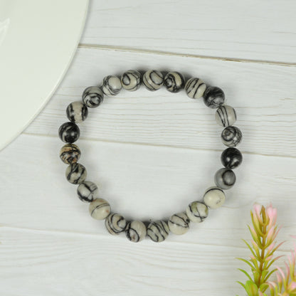 Picasso Jasper Crystal Bracelet | Natural Healing Gemstone Bracelet for Creativity & Transformation