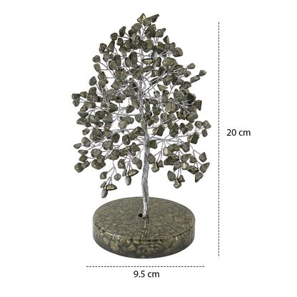 Pyrite Crystal stone Tree