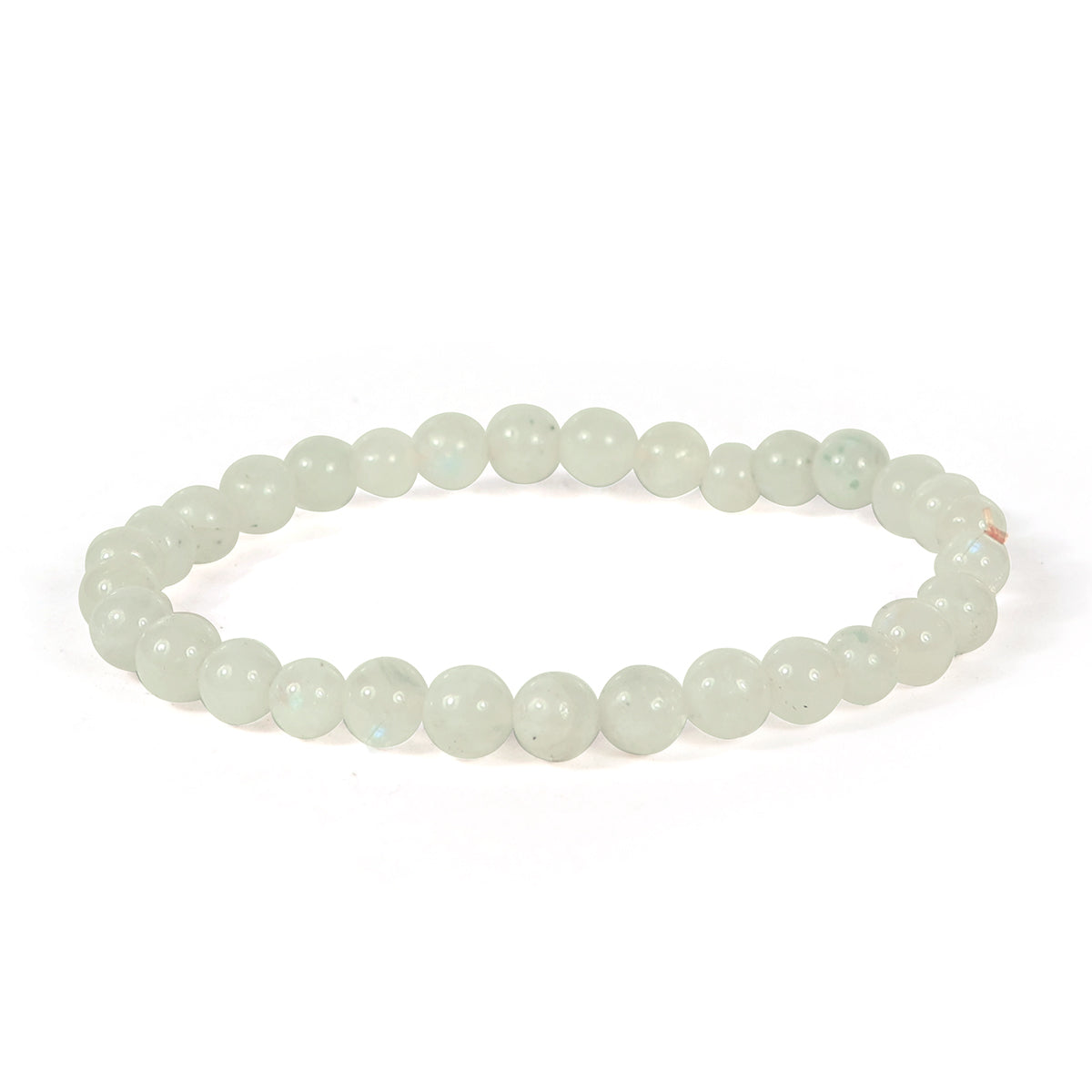Rainbow Moonstone Crystal Bracelet | Natural Healing Gemstone Bracelet for Intuition & New Beginnings