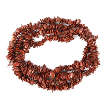Red Jasper Crystal Mala | Natural Healing Gemstone Necklace for Strength & Grounding | Reiki Energized Meditation Mala for Men & Women | Available in Multiple Sizes & Shapes
