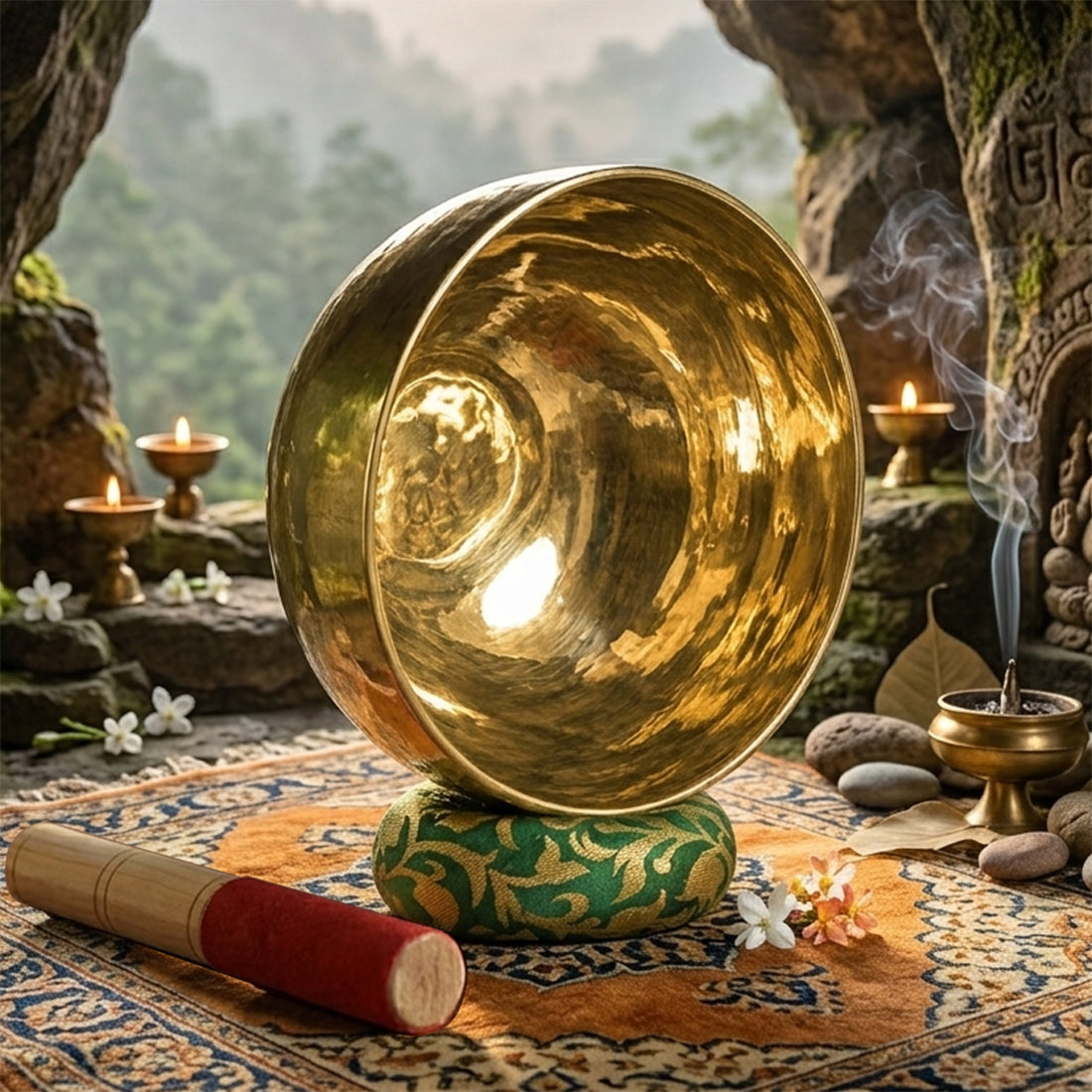 Reiki Brass Singing Bowl