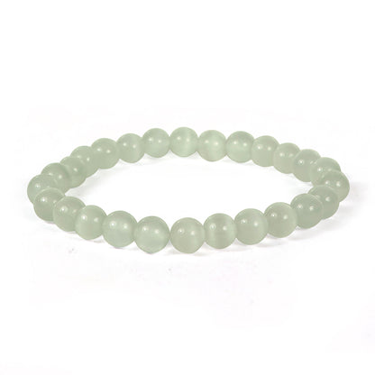 Selenite Crystal Bracelet | Natural Healing Gemstone Bracelet for Clarity & Spiritual Cleansing