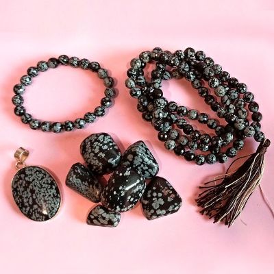 Snowflake Obsidian