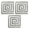 6 Inch Pack of 3