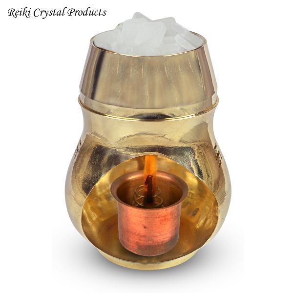 Spiritual Brass Camphor Lamp for Home Temple