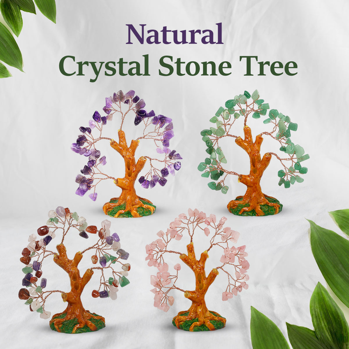 Natural Crystal Stone Tree Design 2