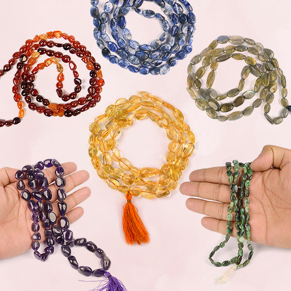 Tumble Bead Malas