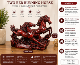 Two_Red_Running_Horse