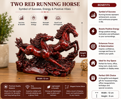 Two_Red_Running_Horse