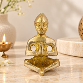 Brass Vastu Purush for Vastu Remedy | Pure Brass Vastu Purusha Idol for Home, Office, Shop & Temple | Vastu Dosh Nivaran Statue for Positive Energy, Prosperity & Spiritual Décor