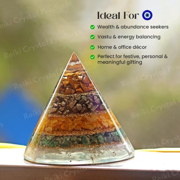 Money Magnet Orgone Pyramid for Abundance and Success