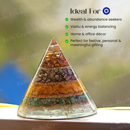 Money Magnet Orgone Pyramid for Abundance and Success