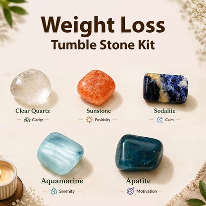Premium Reiki Charged Healing Crystal Tumble Stone Kit for Manifestation, Chakra Balancing, Wealth, Education, Relationship, Protection, Health Booster, Stress Relief and Positive Energy Activation