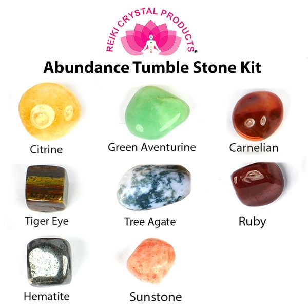 All Purpose Energized Customized Natural Tumble Stone Kits