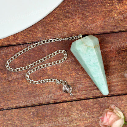 Natural Six Faceted Dowser - Pendulum