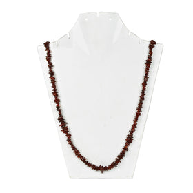 Amber Synthetic Chip Mala / Necklace