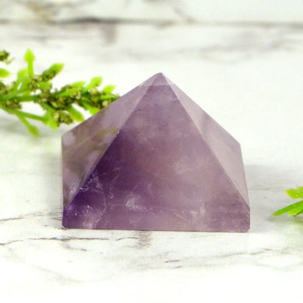 Amethyst Pyramid for Reiki Healing / Grid and Vastu Correction