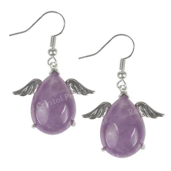 Crystal Stone Angel Shape Earrings for Girls / Women