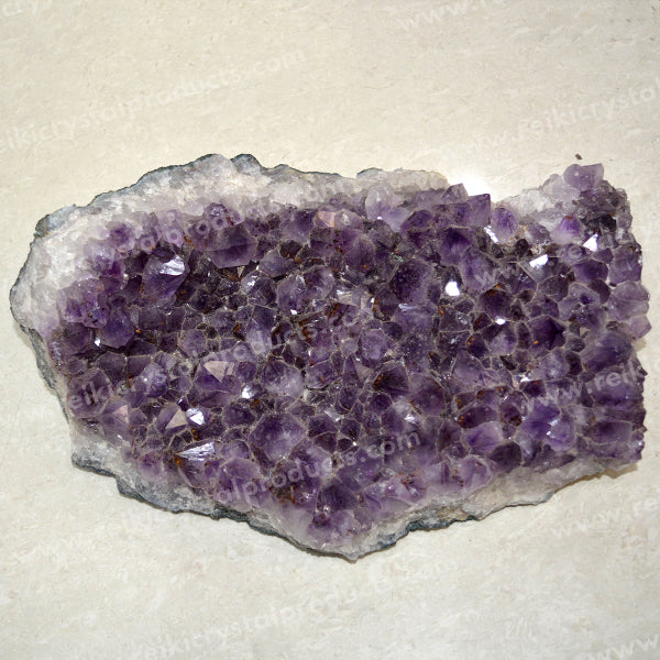 Natural Purple Amethyst Cluster Geode Weight-6.83 Kg