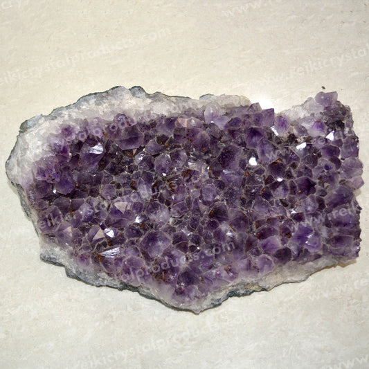 Natural Purple Amethyst Cluster Geode Weight-6.83 Kg