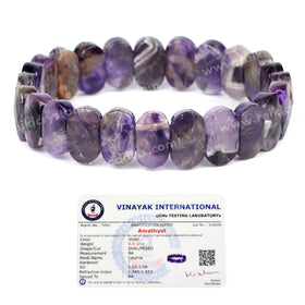 Certified Natural Crystal Stones Exotic Bracelet