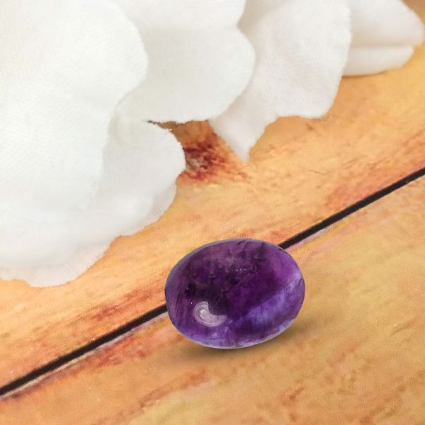 Natural Amethyst Oval Shape Loose Gemstone