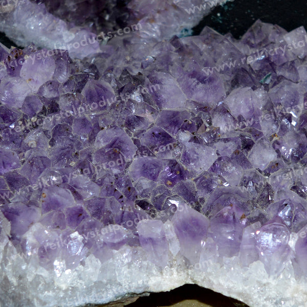 Natural Purple Amethyst Cluster Geode Weight-8.9 Kg