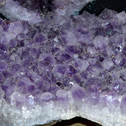 Natural Purple Amethyst Cluster Geode Weight-8.9 Kg