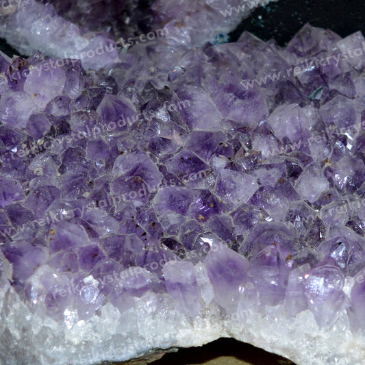 Natural Purple Amethyst Cluster Geode Weight-8.9 Kg