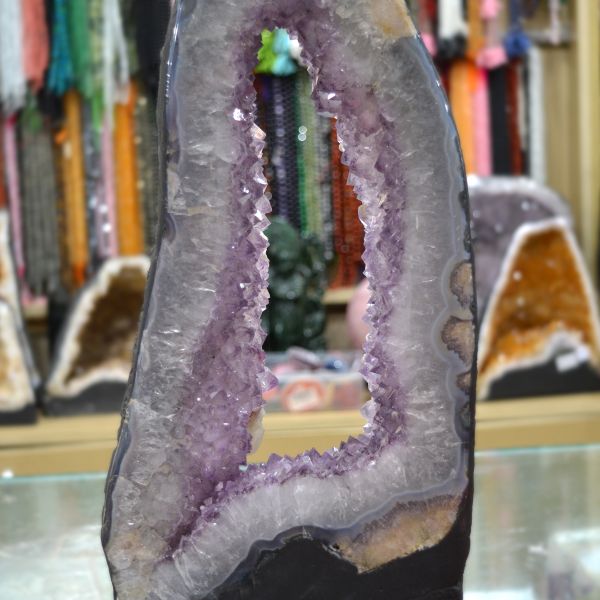 Natural Amethyst Geode Cluster (Weight 7720 gram)