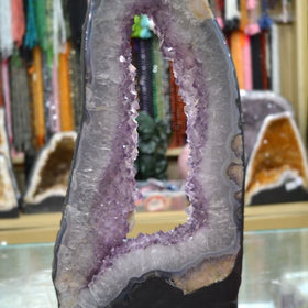 Natural Amethyst Geode Cluster (Weight 7720 gram)
