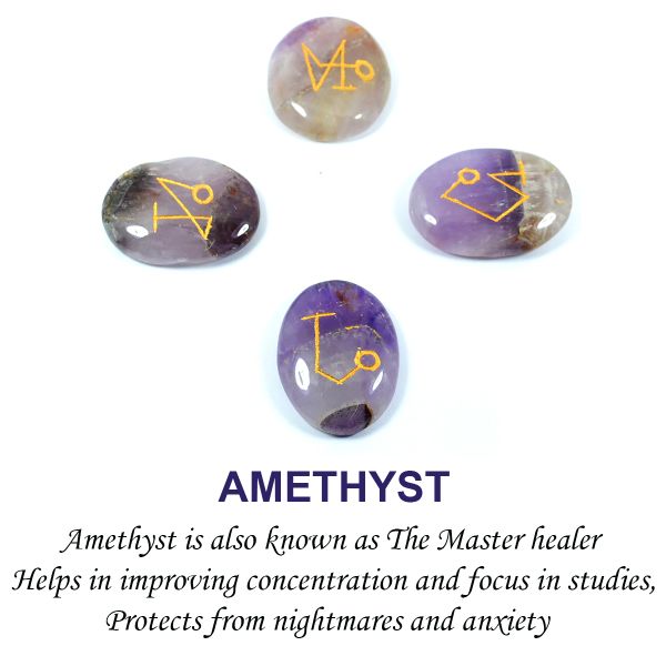 Natural Stone Oval Shape Arch Angel Sets 4 pcs