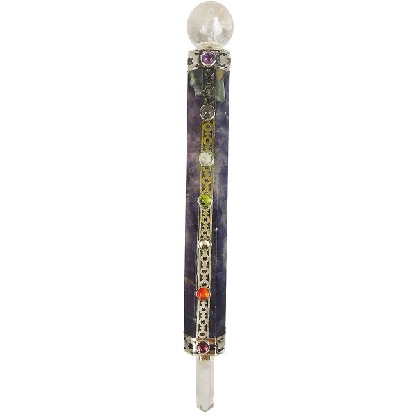 Amethyst Healing Wand/Pencil-Reiki Healing and Crystal Healing Wand