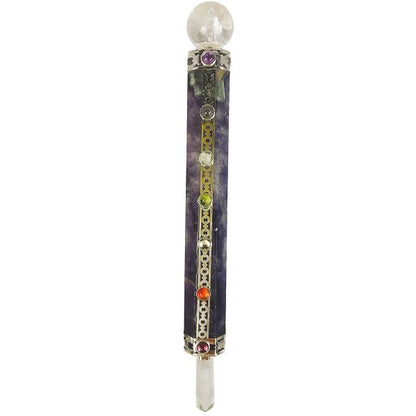 Amethyst Healing Wand/Pencil-Reiki Healing and Crystal Healing Wand