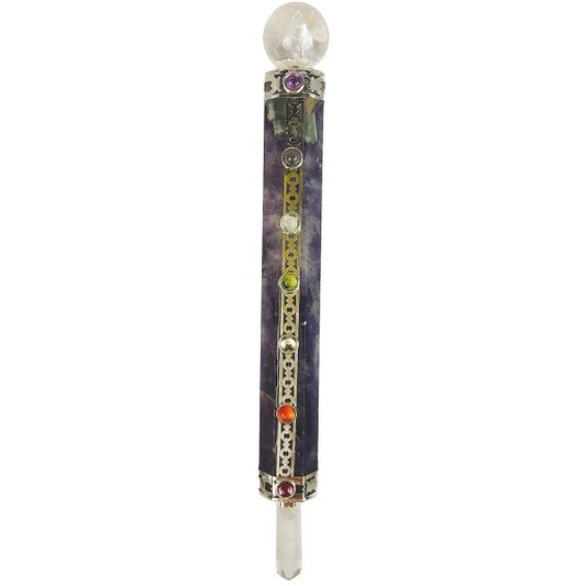 Amethyst Healing Wand/Pencil-Reiki Healing and Crystal Healing Wand