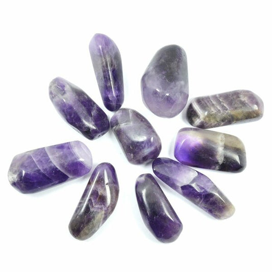 Amethyst African Single Tumble Stone Pack of 1 pc