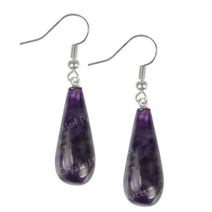 Crystal Stone Drop Shape Earrings for Girls / Women
