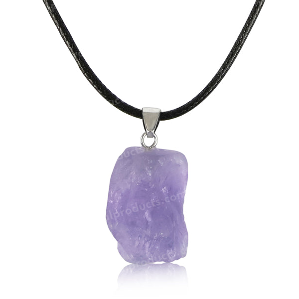 Natural Ametrine Pendant Locket With Thread Crystal Stone Pendant For Unisex