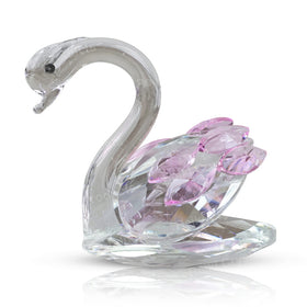 Feng Shui Glass Duck Showpiece