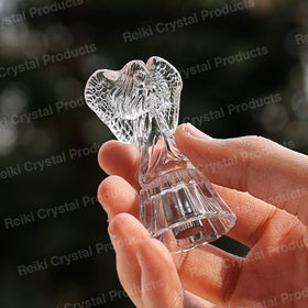 Feng Shui Glass Angel Showpiece
