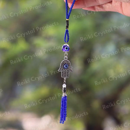 Evil Eye Car Hanhing, Hamsa Hanging for Keys, Car Bike