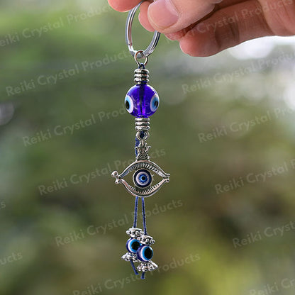 Evil Eye Keychain for Keys Car Bike