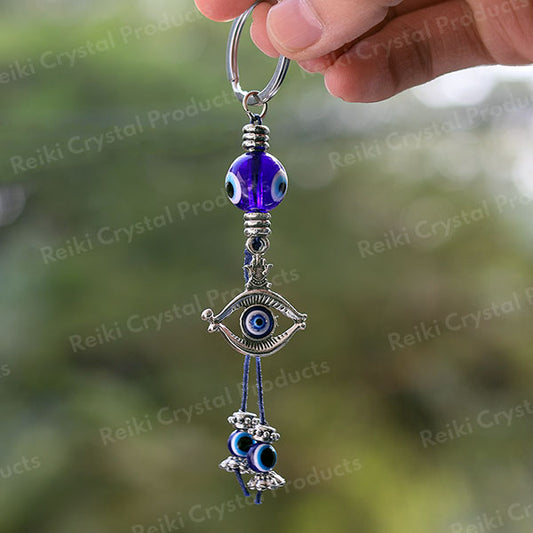 Evil Eye Keychain for Keys Car Bike
