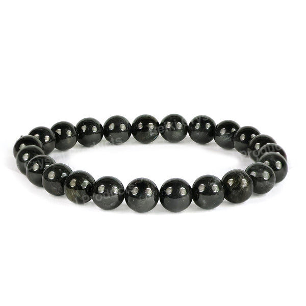 Natural Crystal Stones 8 mm Round Bead Bracelet