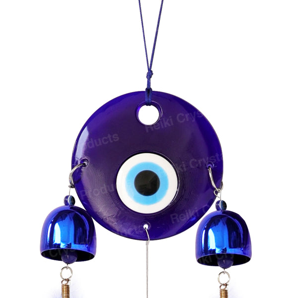 Feng Shui Evil Eye Wind Chime Hanging for Window Balcony Decor Home Endurance Door Decoration