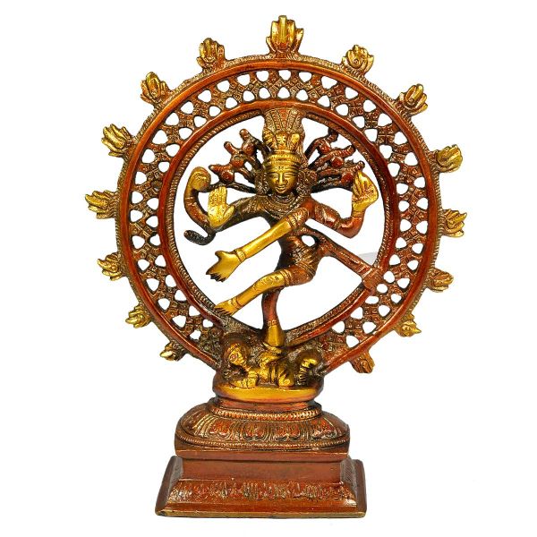 Brass Lord Natraj Big Size Antique Lord Statue-Antique Collectible Figurine