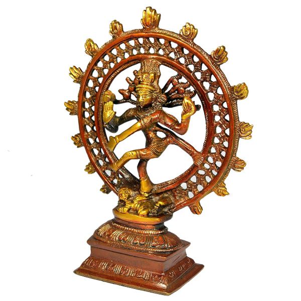 Brass Lord Natraj Big Size Antique Lord Statue-Antique Collectible Figurine