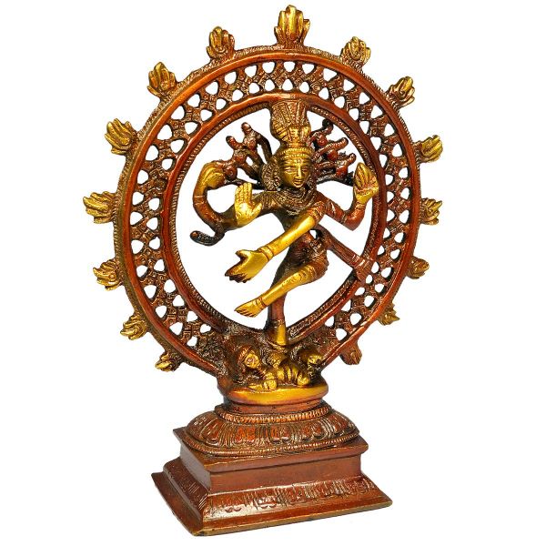 Brass Lord Natraj Big Size Antique Lord Statue-Antique Collectible Figurine